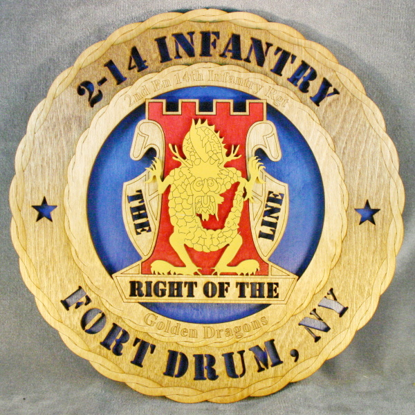 4D 2nd Bn - 14th Infantry Wall Tribute